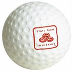 AP26319 Custom Imprinted 2.5" Golf Ball Squeezie Stress Reliever